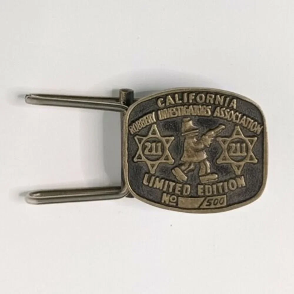 California Robbery Investigators Association Money Clip Limited Edition 500